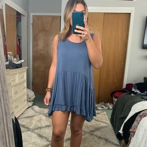Blue summer dress